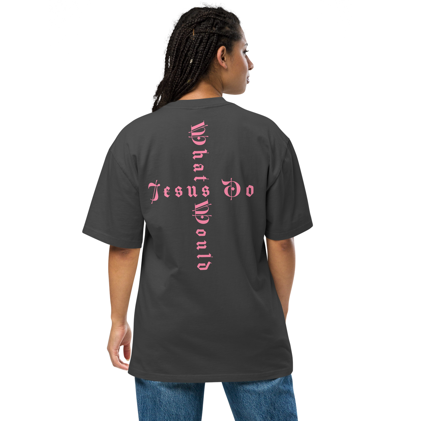 Oversized WWJD Era T-Shirt
