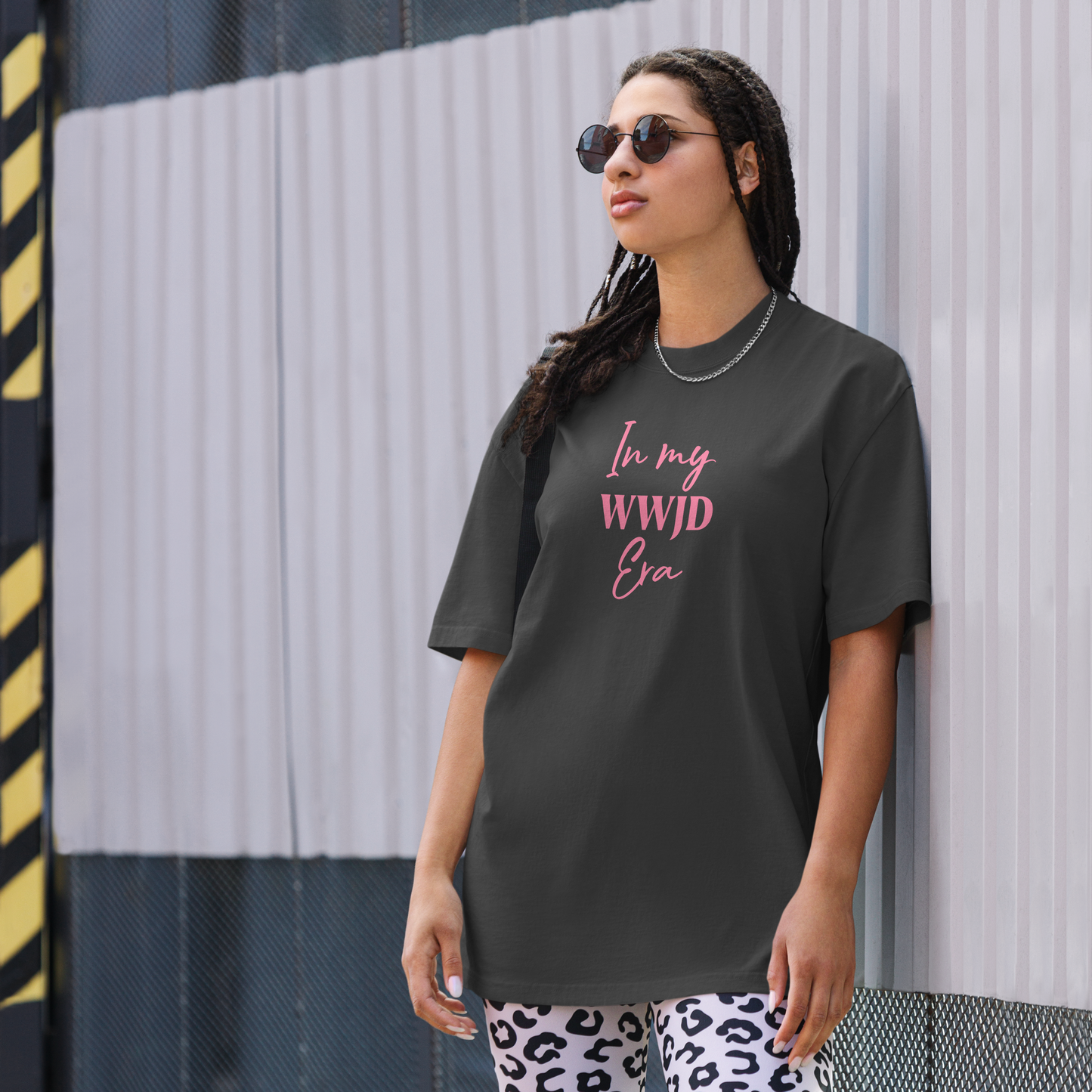 Oversized WWJD Era T-Shirt