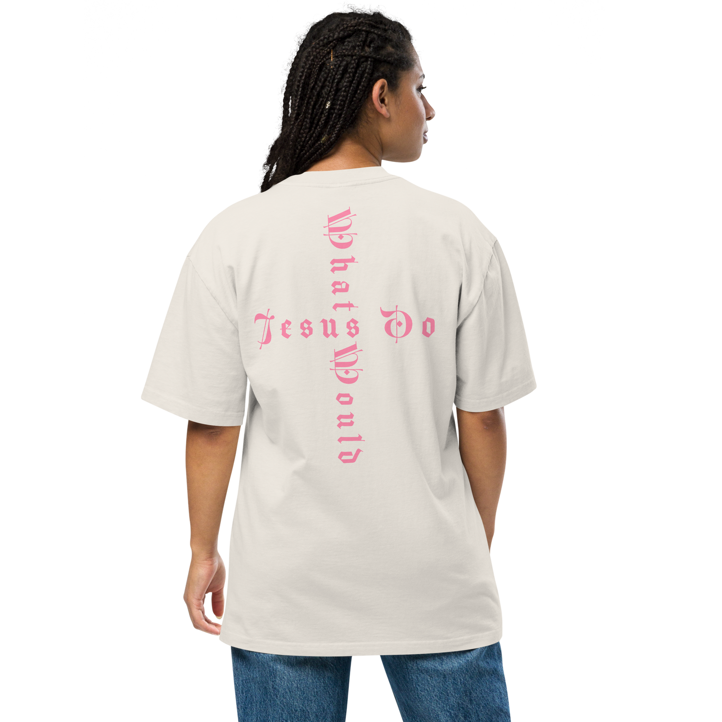 Oversized WWJD Era T-Shirt