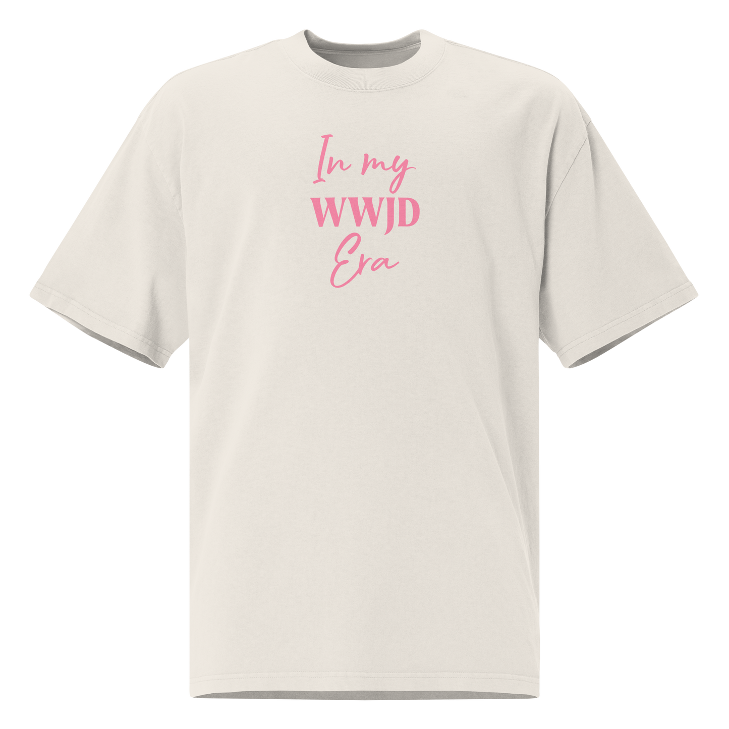 Oversized WWJD Era T-Shirt