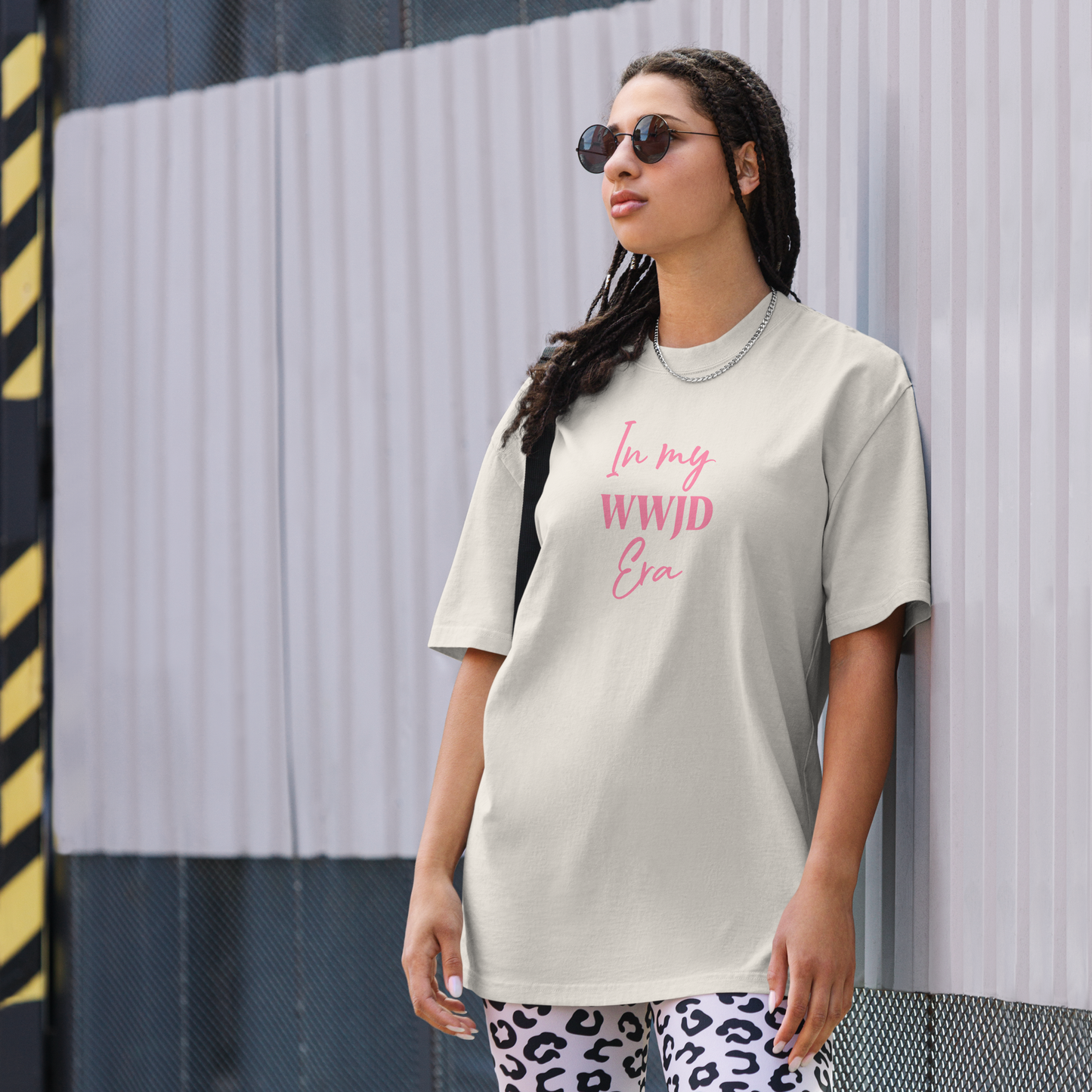 Oversized WWJD Era T-Shirt